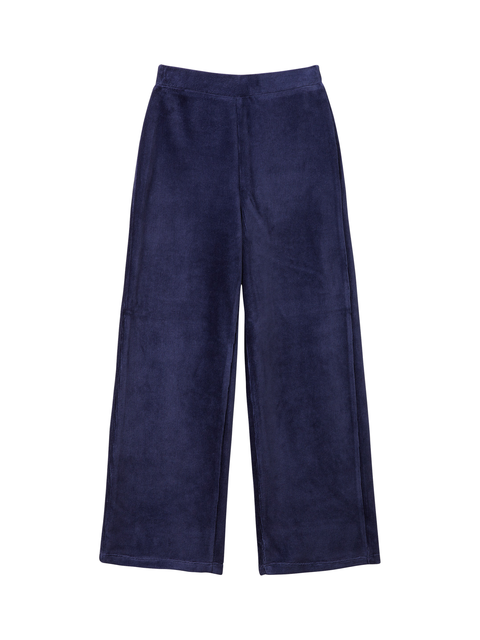 Product image 1 of 3, which shows Benetton Kids' Chenille Joggers, Night Blue, 6-7 years