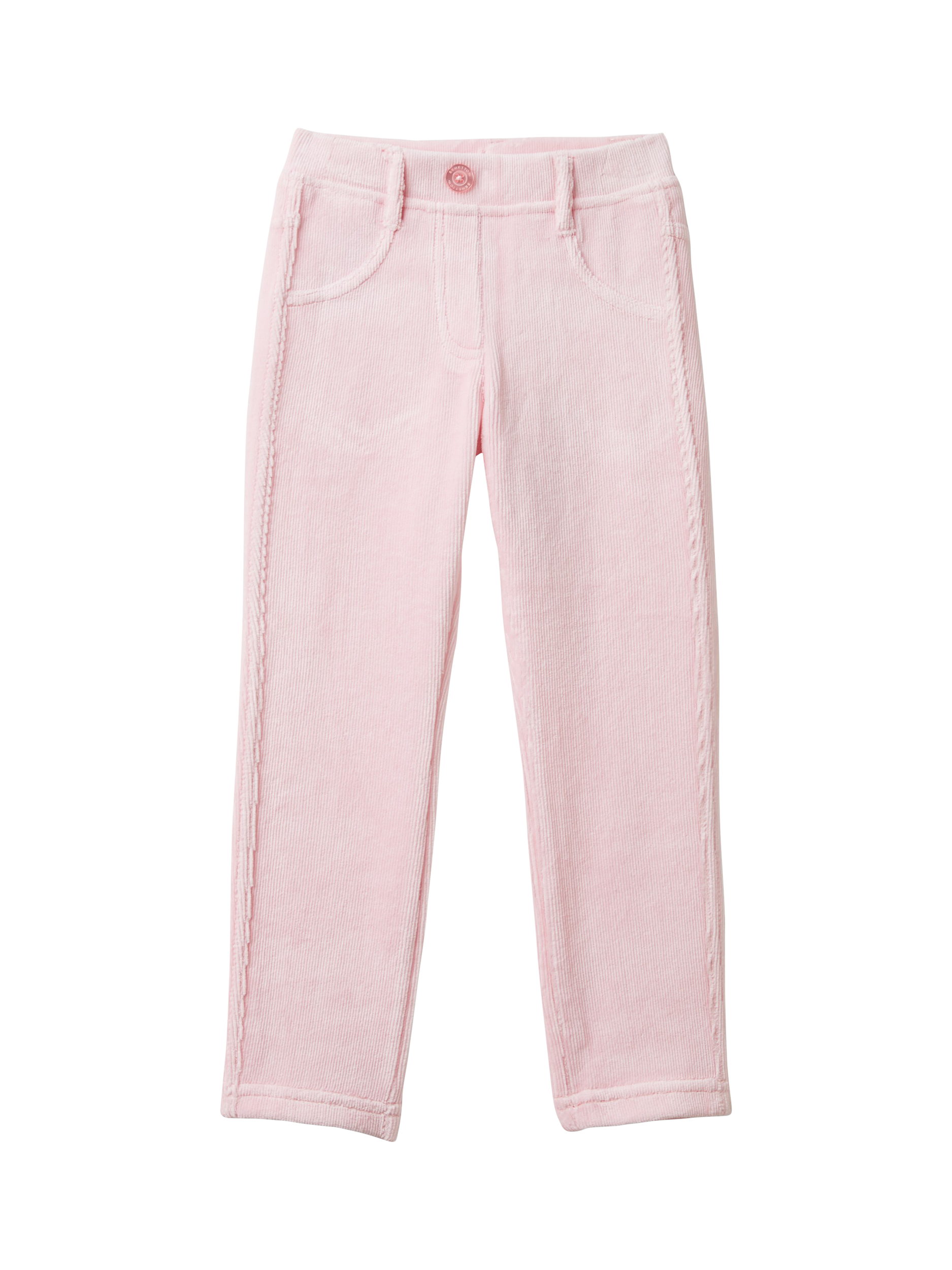 Benetton Kids' Chenille Jeans, Pink