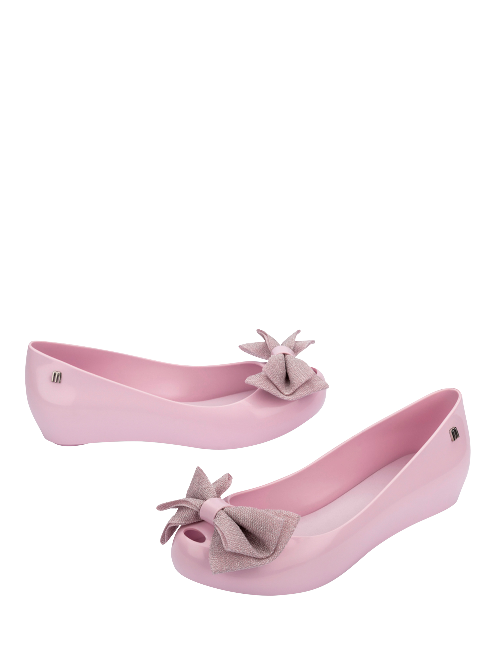 Product image 2 of 4, which shows Melissa Ultragirl Sweet Ballerina Pumps, Pink, 3