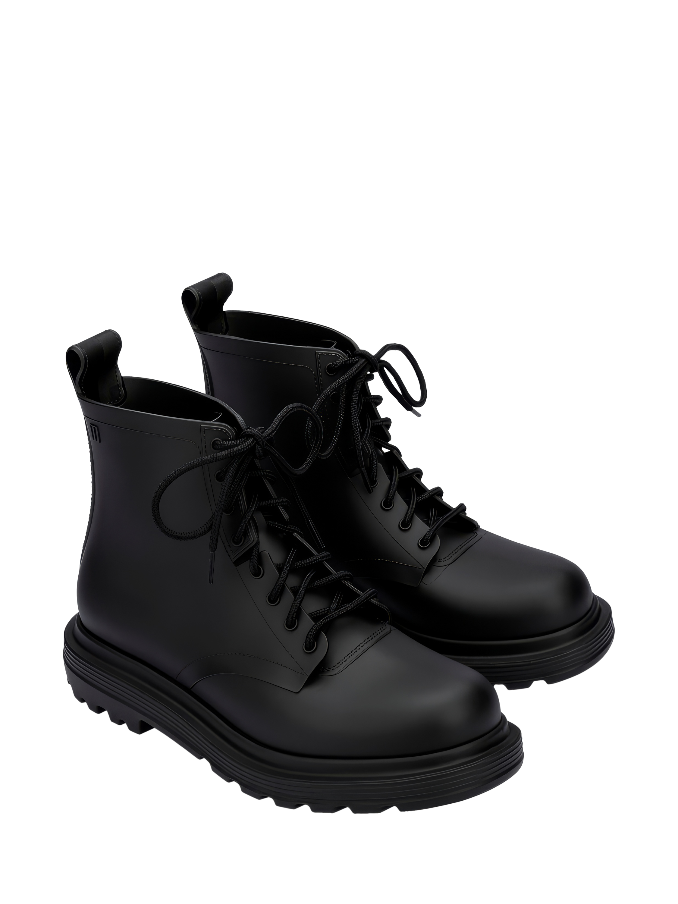 Product image 4 of 4, which shows Melissa Coturno Soft Jelly Boots, Black, 3