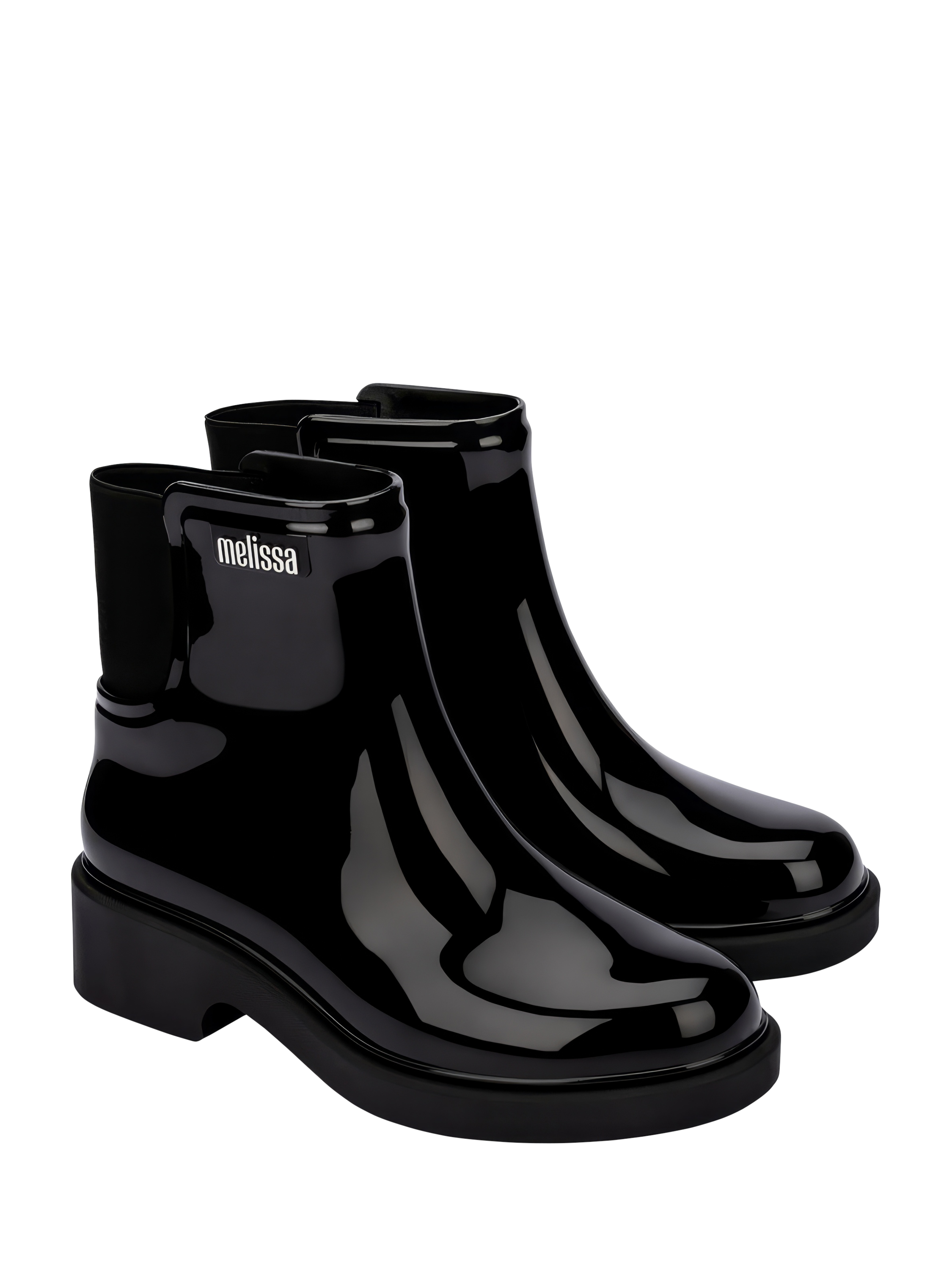 Product image 4 of 4, which shows Melissa Jelly Chelsea Boots, Black, 6