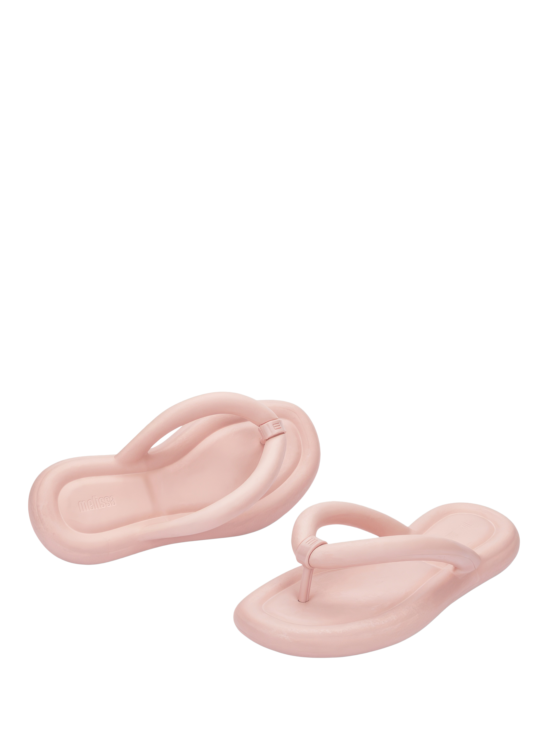 Product image 2 of 4, which shows Melissa Free Jelly Flip Flops, Pink, 3