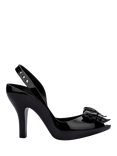 Melissa Lady Dragon Heeled Mules, Black