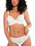 Maison Lejaby Vertige Lace Balcony Bra, Lys