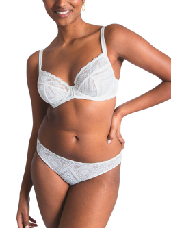 Maison Lejaby Vertige Lace Balcony Bra, Lys
