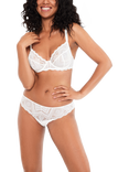 Maison Lejaby Vertige Lace Balcony Bra, Lys