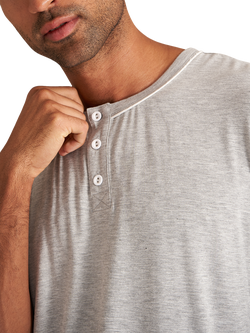 Mister You Bamboo Rich Short Pyjama Set - view 2, Grey Marl