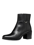Geox New Asheel Leather Ankle Boots, Black
