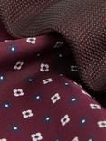 Reiss Ceremony Silk Tie & Pocket Square Gift Set, Bordeaux