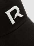 Reiss Swanson Twill Logo Embroidered Cap