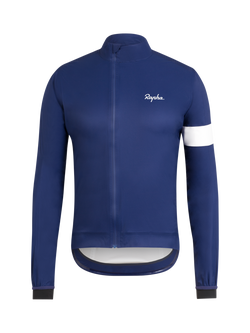 Rapha Men's Core Cycling Rain Jacket, Blue Navy, Blue Navy