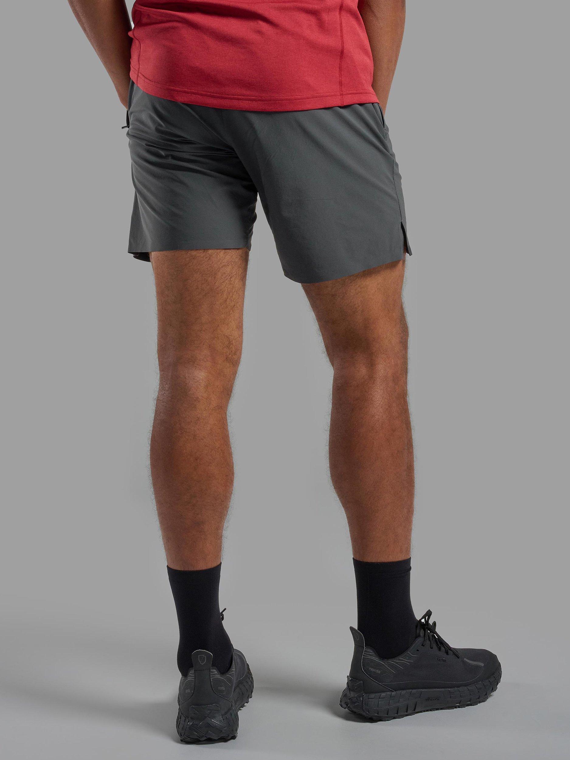 Product image 2 of 6, which shows Montane Men's Volantis 7" Shorts, Midnight Grey, S