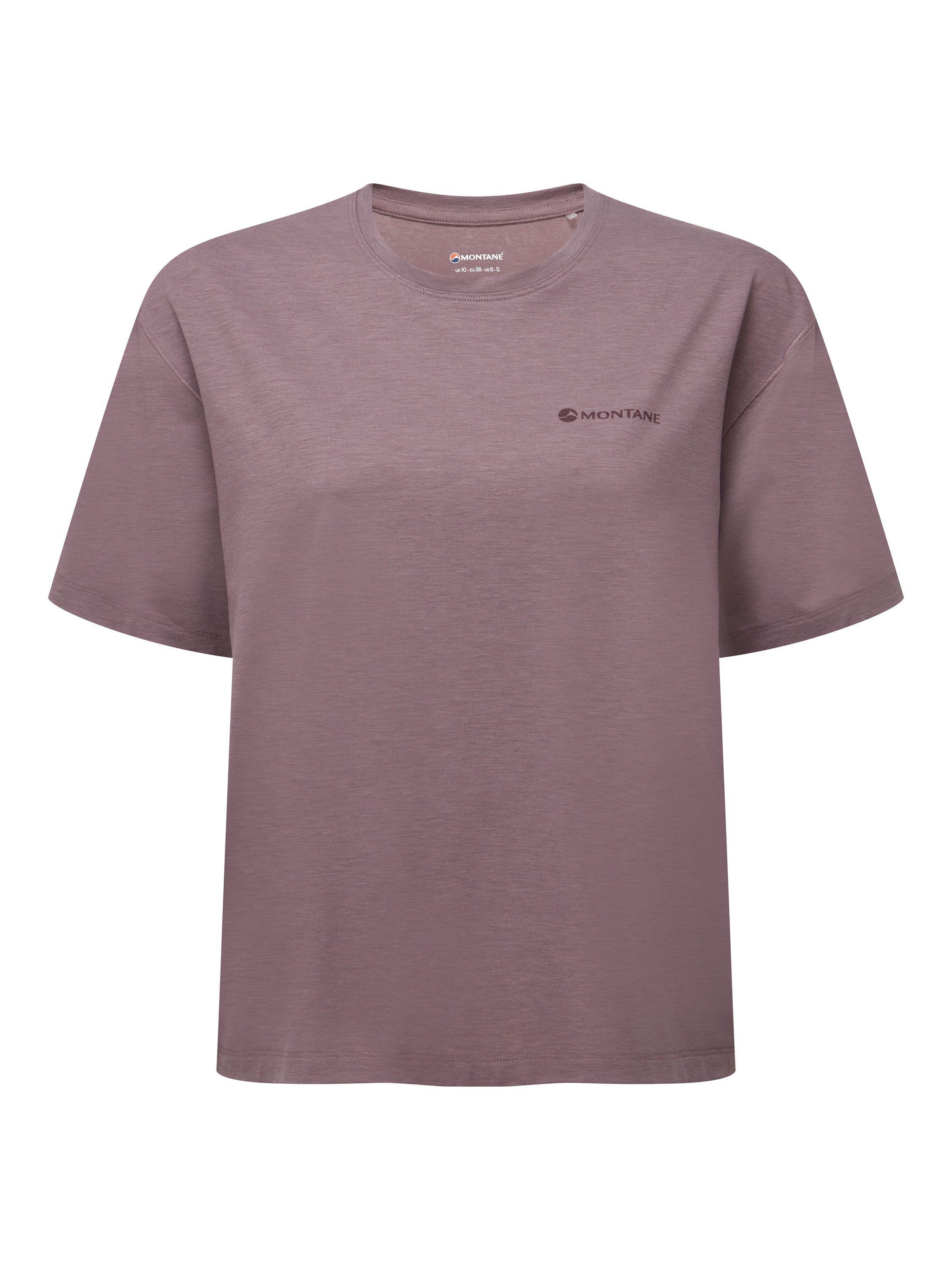 Product image 5 of 7, which shows Montane Women's Alhena T-Shirt, Moonscape, 8