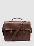 Rodd & Gunn New Zealand Handmade Leather Briefcase, Chocolate