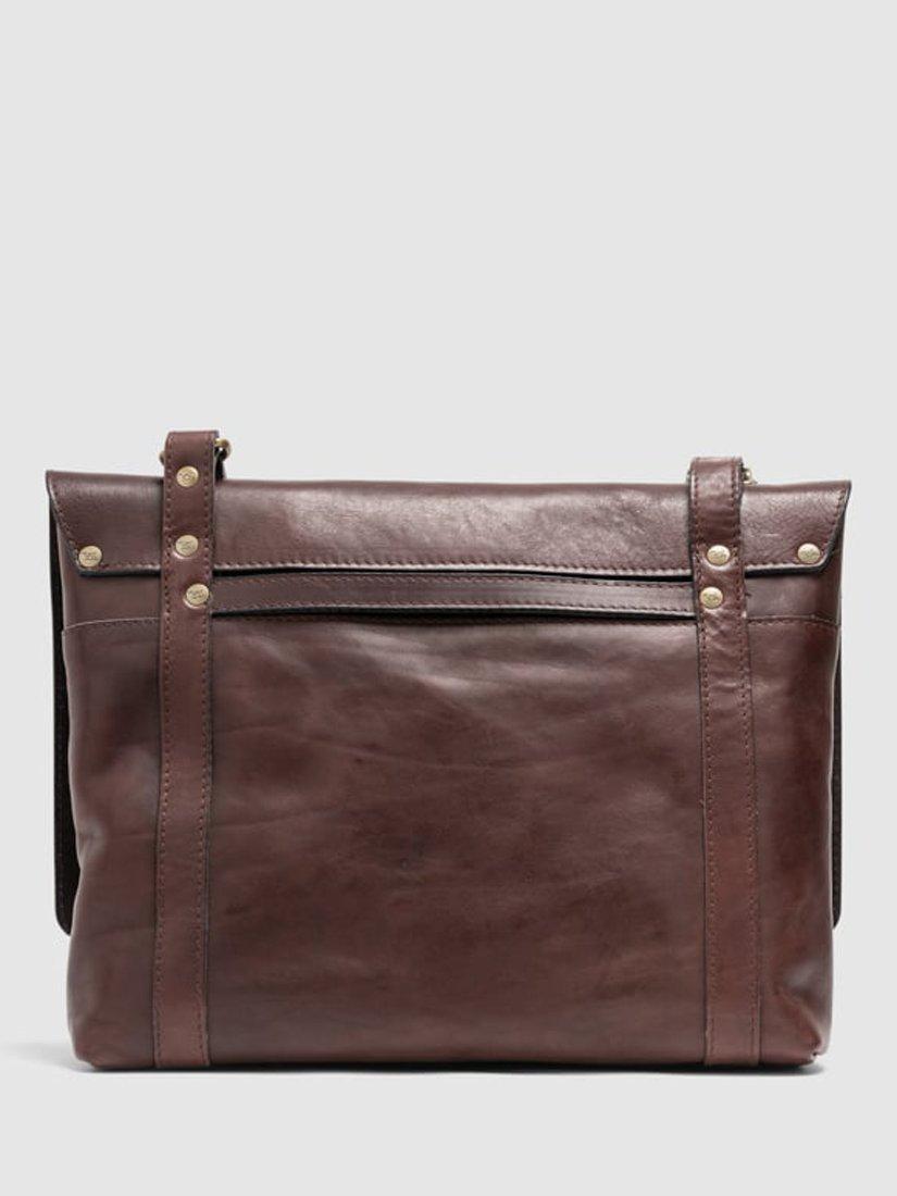 Rodd & gunn woodstock leather satchel clearance