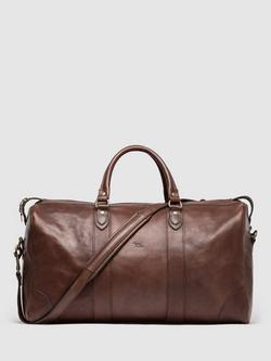 Rodd & Gunn RG New Zealand Handmade Leather Weekender, Chocolate, Chocolate