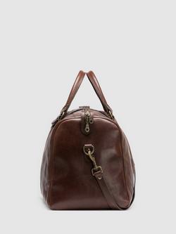 Rodd & Gunn RG New Zealand Handmade Leather Weekender, Chocolate - view 2, Chocolate