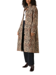 OMNES Valencia Trench Coat, Cheetah