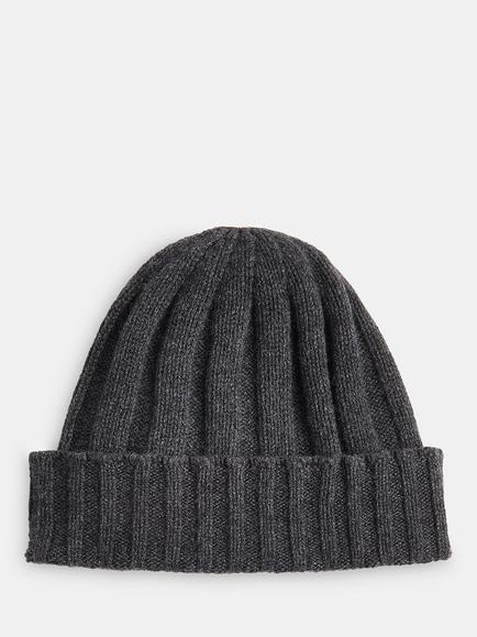 Whistles Cashmere Wool Beanie, Grey, Grey