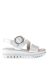 Gabor Amarillo Leather Flatform Slingback Sandals