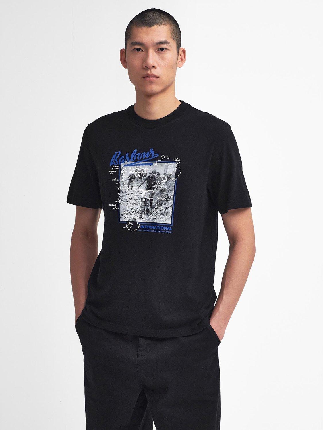 Barbour International Brandle Graphic T Shirt