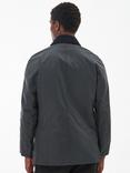 Barbour Ashby Waxed Cotton Jacket, Grey/Classic