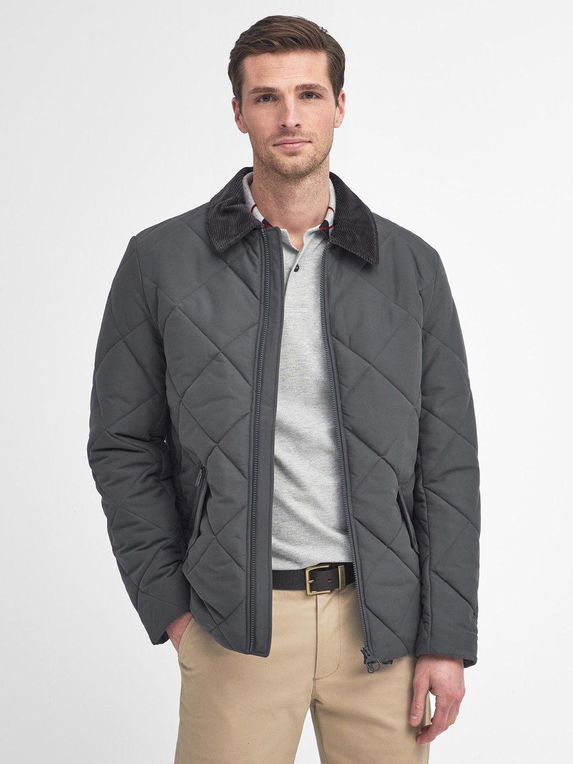 Barbour City Chelsea Quilted Jacket, Charcoal