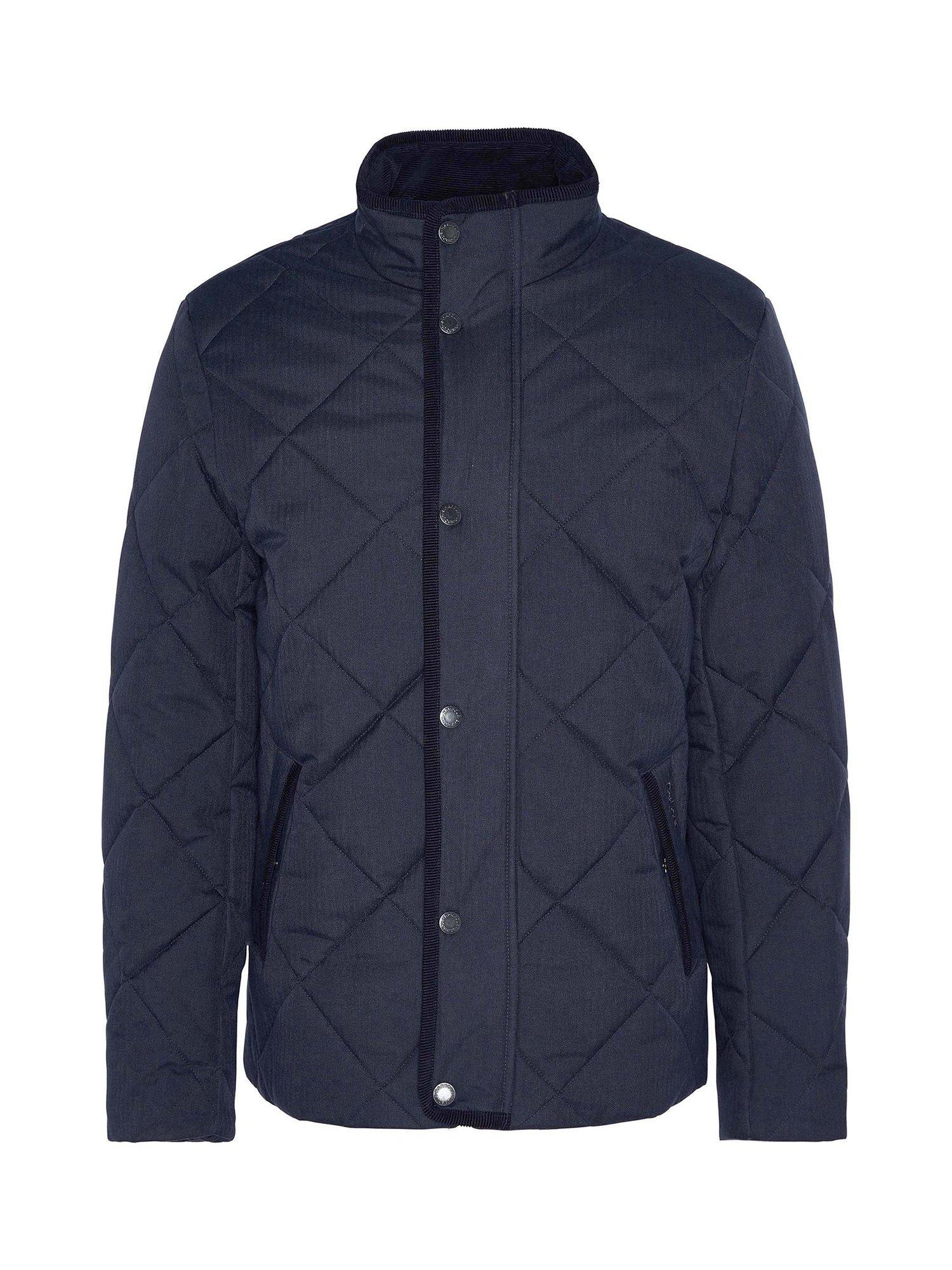 Barbour powell quilted navy online