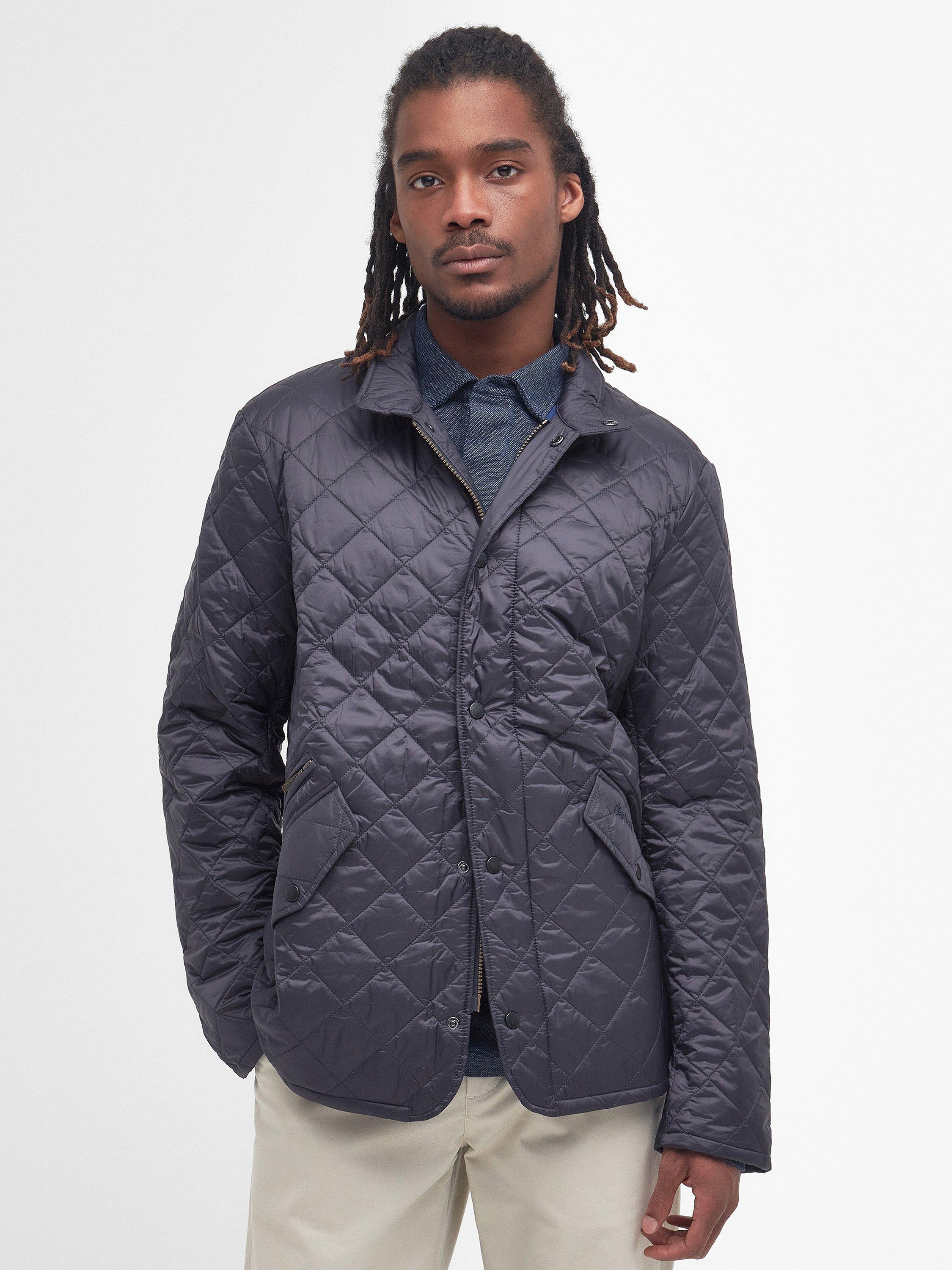 Barbour Flyweight Chelsea Quilted Jacket, Navy