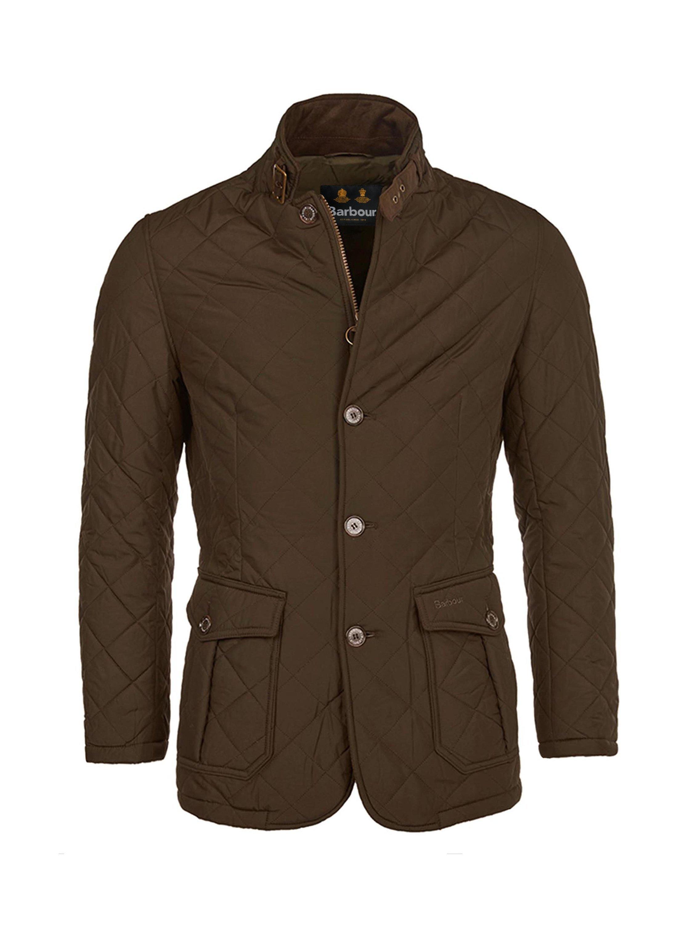 Barbour Quilted Lutz Jacket Olive