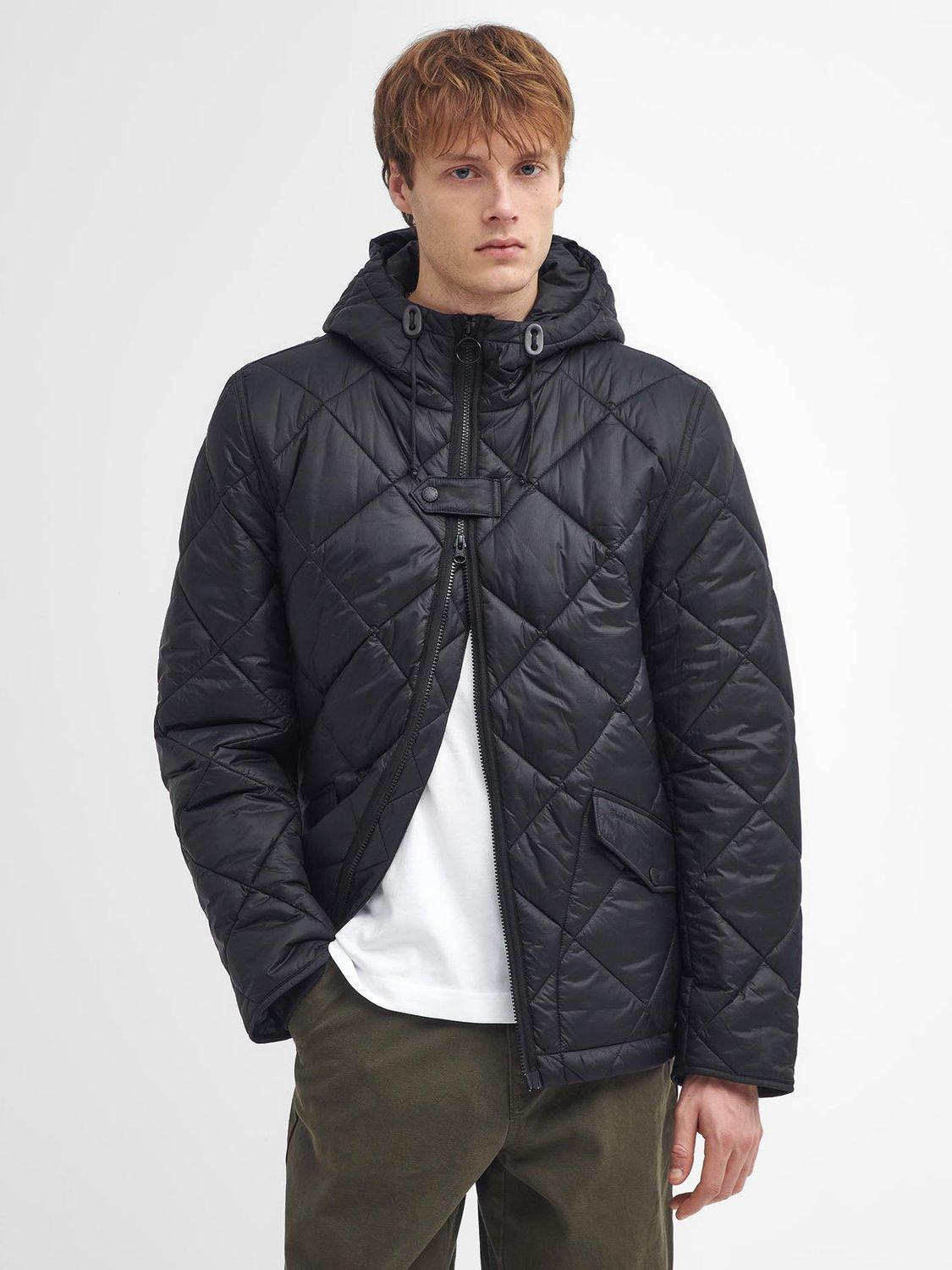 Barbour Re Engineered Endurance Quilted Jacket Black