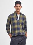 Barbour Fortrose Tailored Fit Shirt, Green/Blue