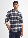 Barbour Valley Cotton TailoredFit Check Shirt, Ecru