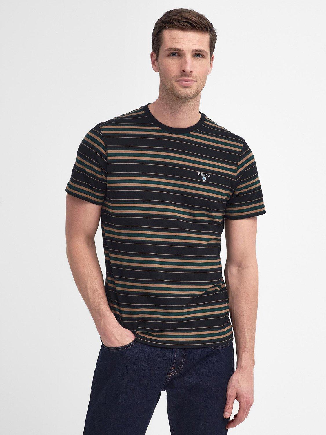 Barbour Boldron Cotton Regular Fit Stripe T-Shirt