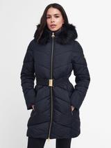 Barbour international grand quilted coat clearance