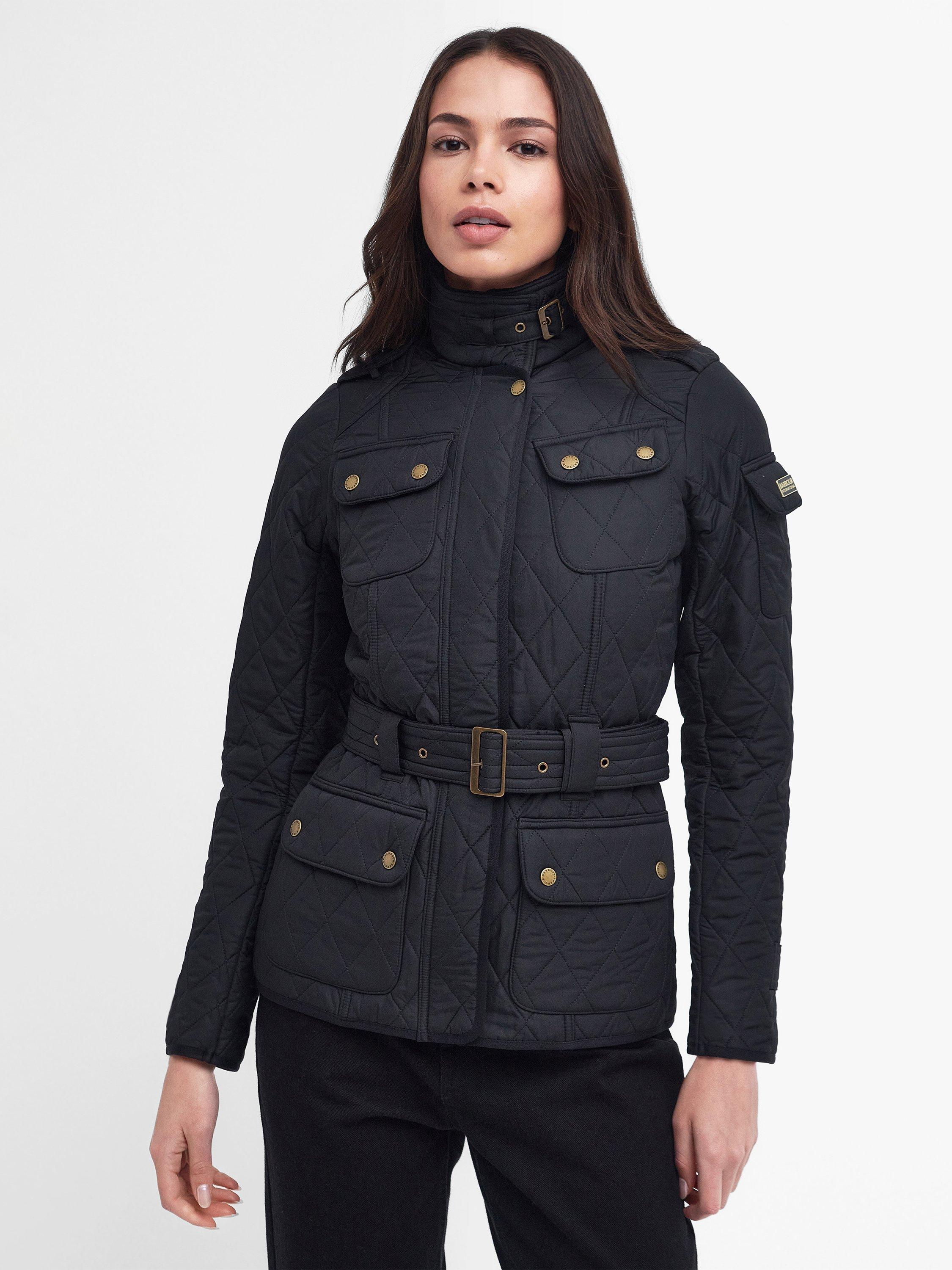 Barbour International Tourer Polarquilt Jacket Black