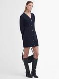 Barbour Anita Knitted Mini Dress, Navy