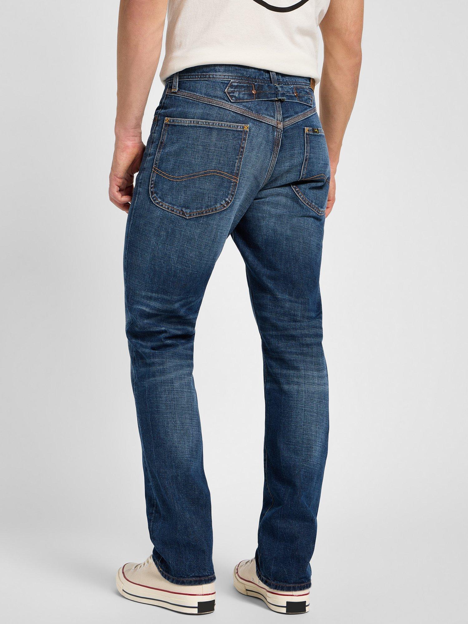 Product image 3 of 5, which shows Lee Brooklyn Cowboy Straight Fit Jeans, Bridger, 30S