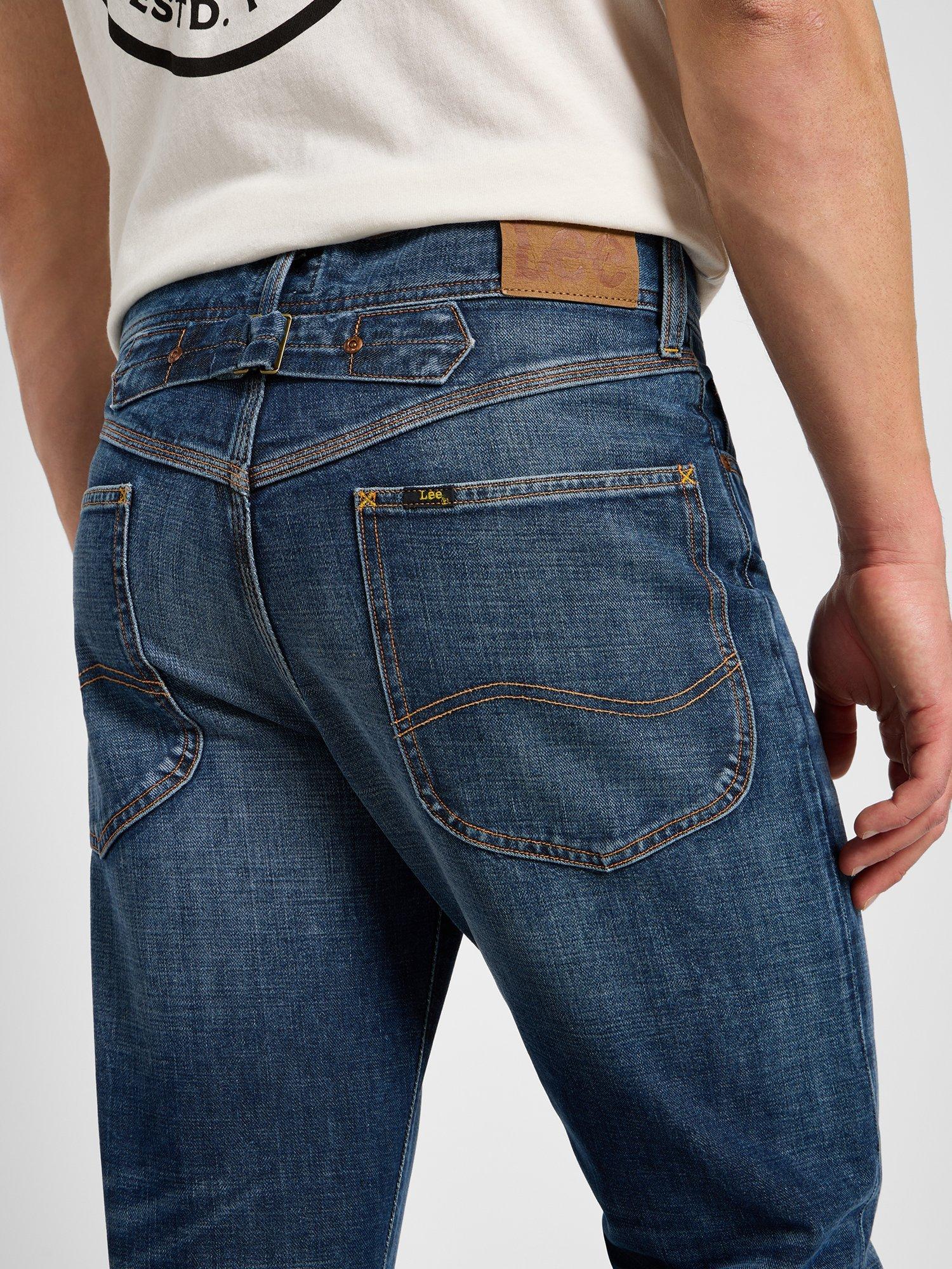 Product image 5 of 5, which shows Lee Brooklyn Cowboy Straight Fit Jeans, Bridger, 30S