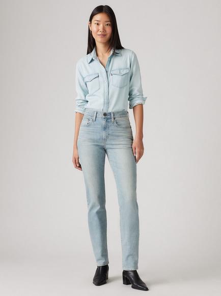 Levi's 724 High Rise Straight Jeans, Head Winds Ahead