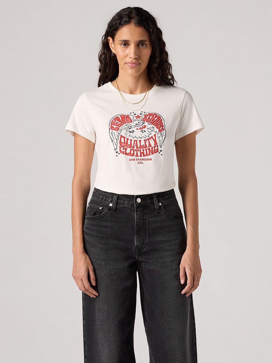 Levi's Perfect Graphic Poster T-Shirt, White