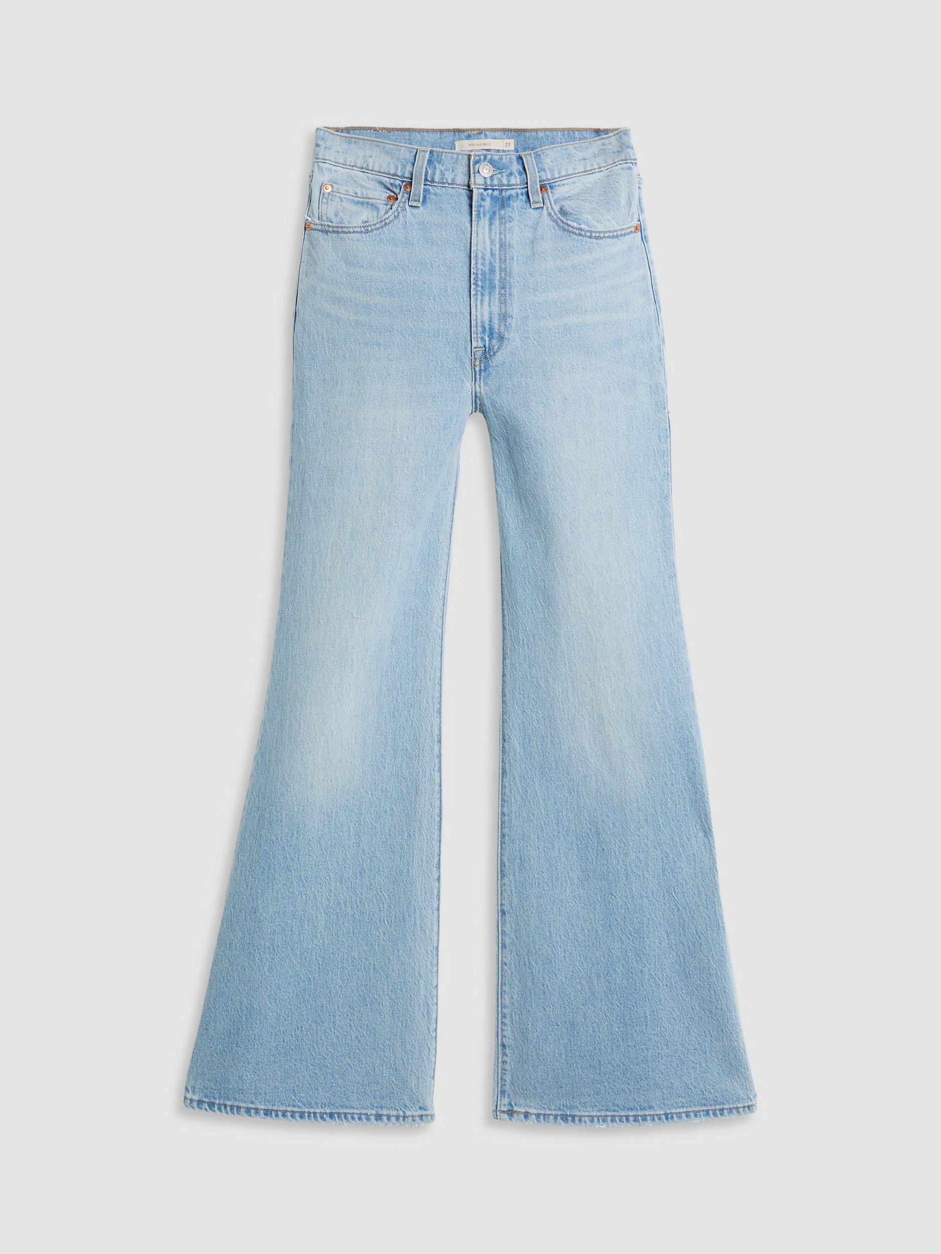 Product image 4 of 4, which shows Levi's Ribcage Wide Leg Jeans, Sits Well Together, 24