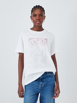 AND/OR Graphic Logo T-Shirt, White/Multi, White/Multi