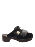 Scholl  Pescura Tilda Leather Clogs, Black