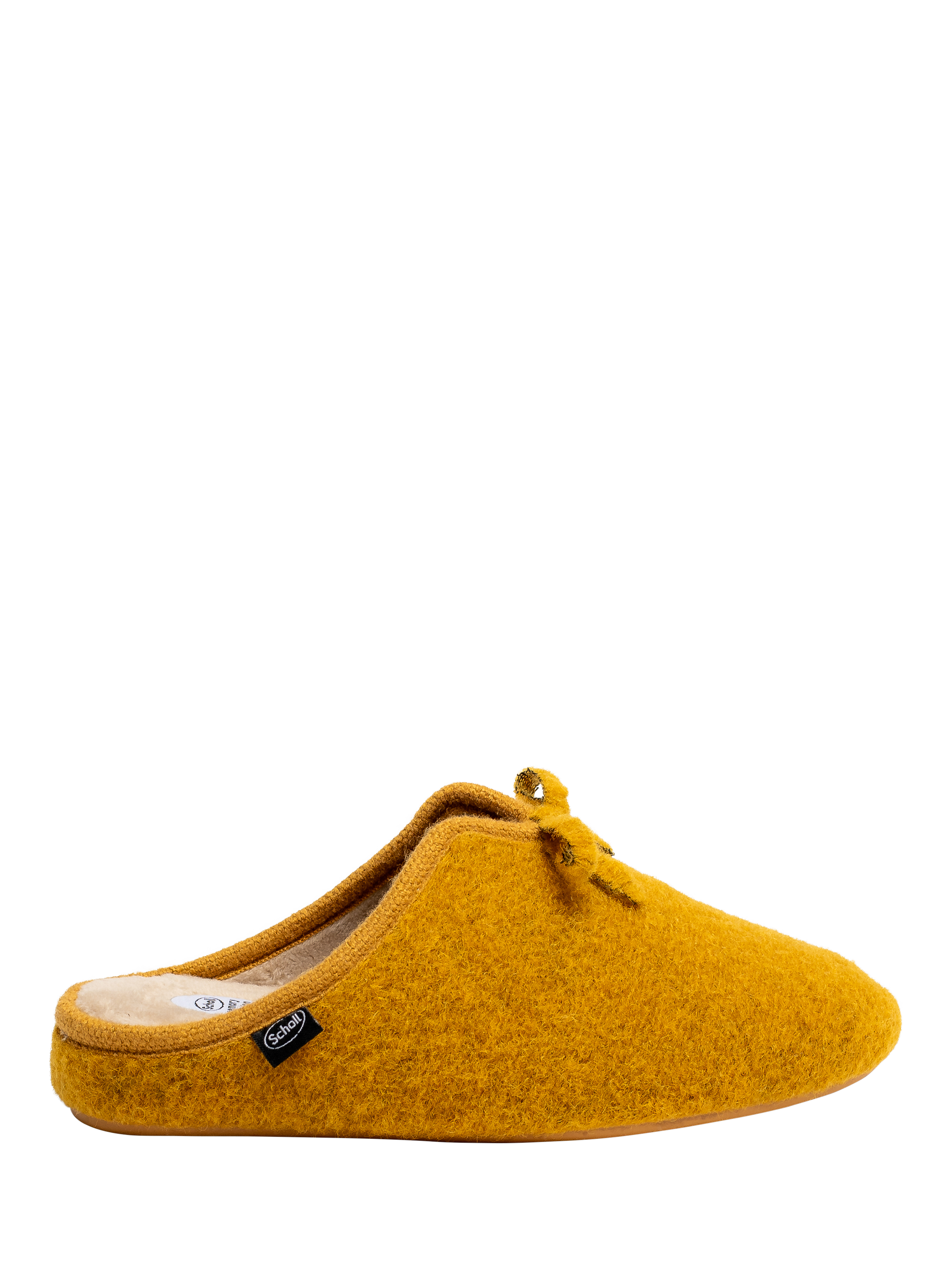 Product image 1 of 1, which shows Scholl Rachele Microsuede Mule Slippers, Ocre, EU37