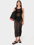 Sweaty Betty Beachside Crochet Dress, Black