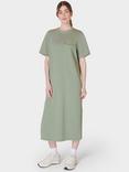 Sweaty Betty Go To T-Shirt Maxi Dress, Savannah Green