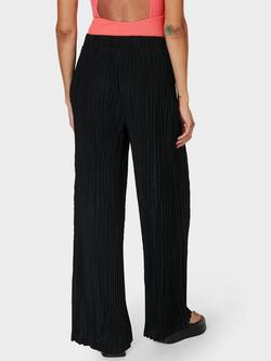 Sweaty Betty Perforated Plisse Trousers, Black - view 2, Black
