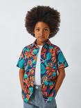 John Lewis Kids' Kiwi Print Shirt, Multi