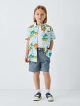 John Lewis Kids' Vacation Island Shirt, Multi